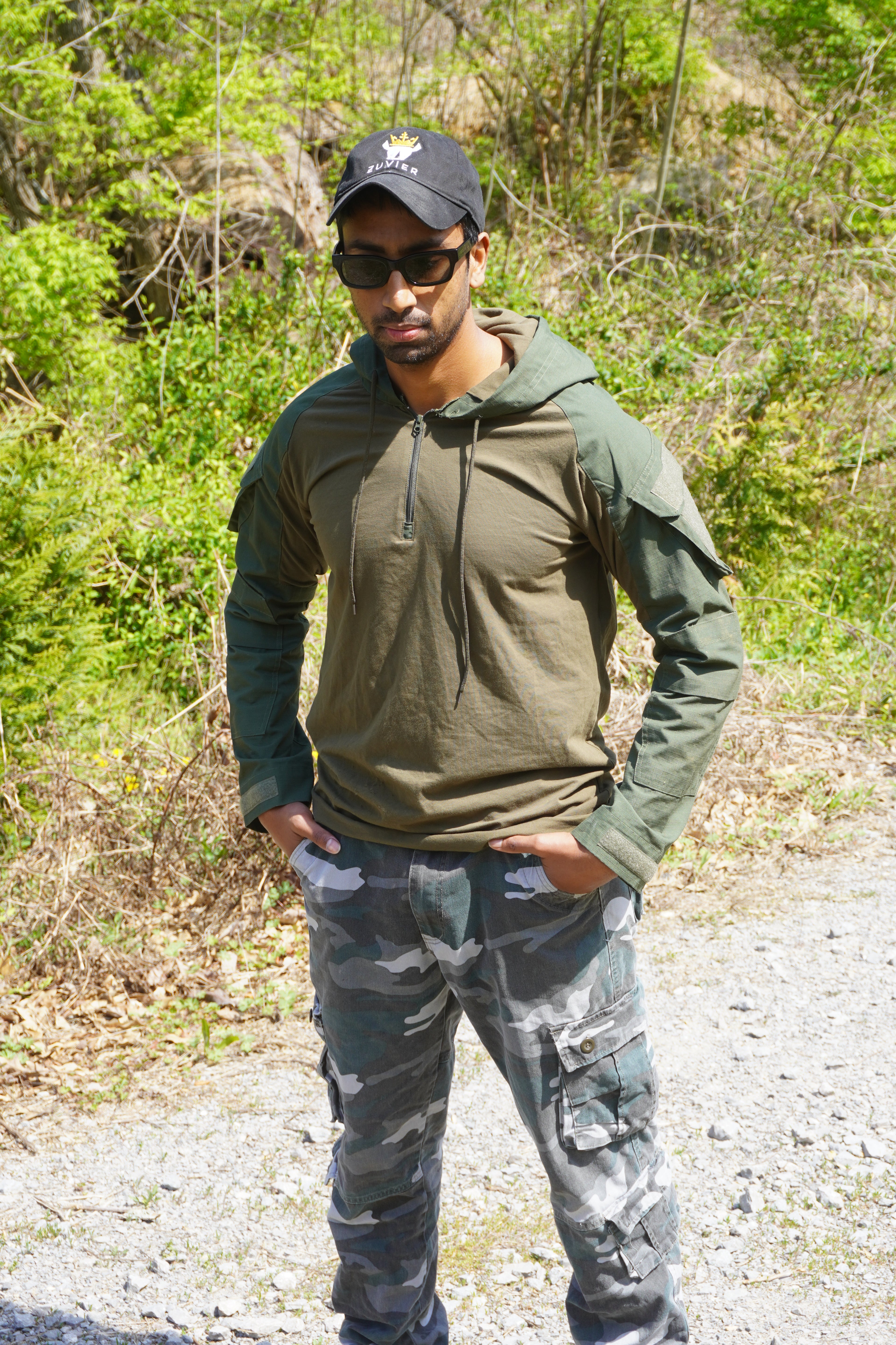 Combat Hoodie - Olive Drab
